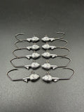 Minnow heads with barb (10PK)