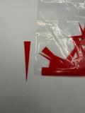 Silicone Wedge Tail (25 pk)