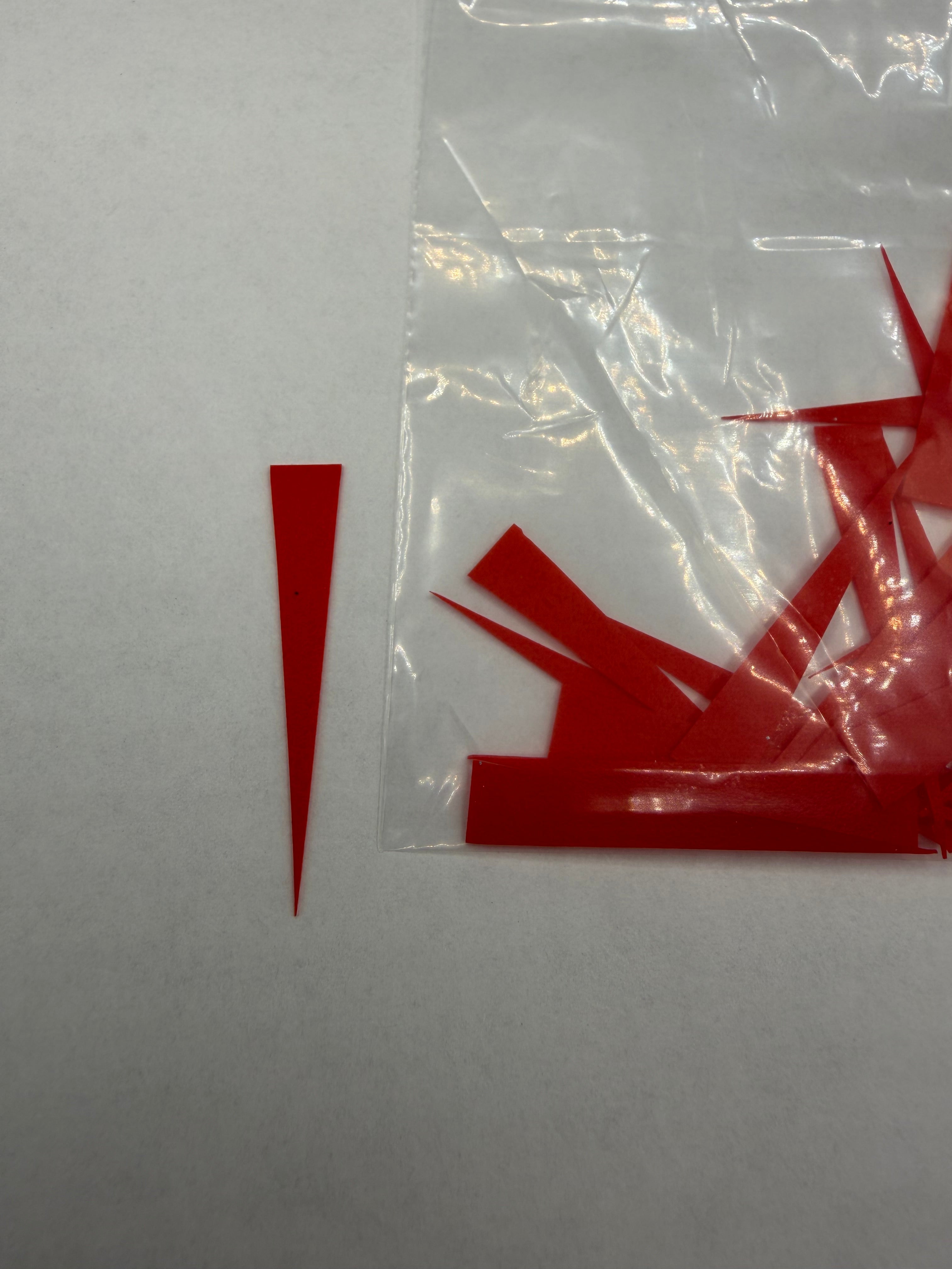 Silicone Wedge Tail (25 pk)