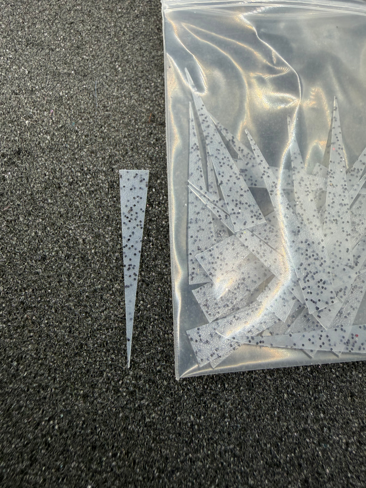 Silicone Wedge Tail (25 pk)
