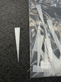 Silicone Wedge Tail (25 pk)