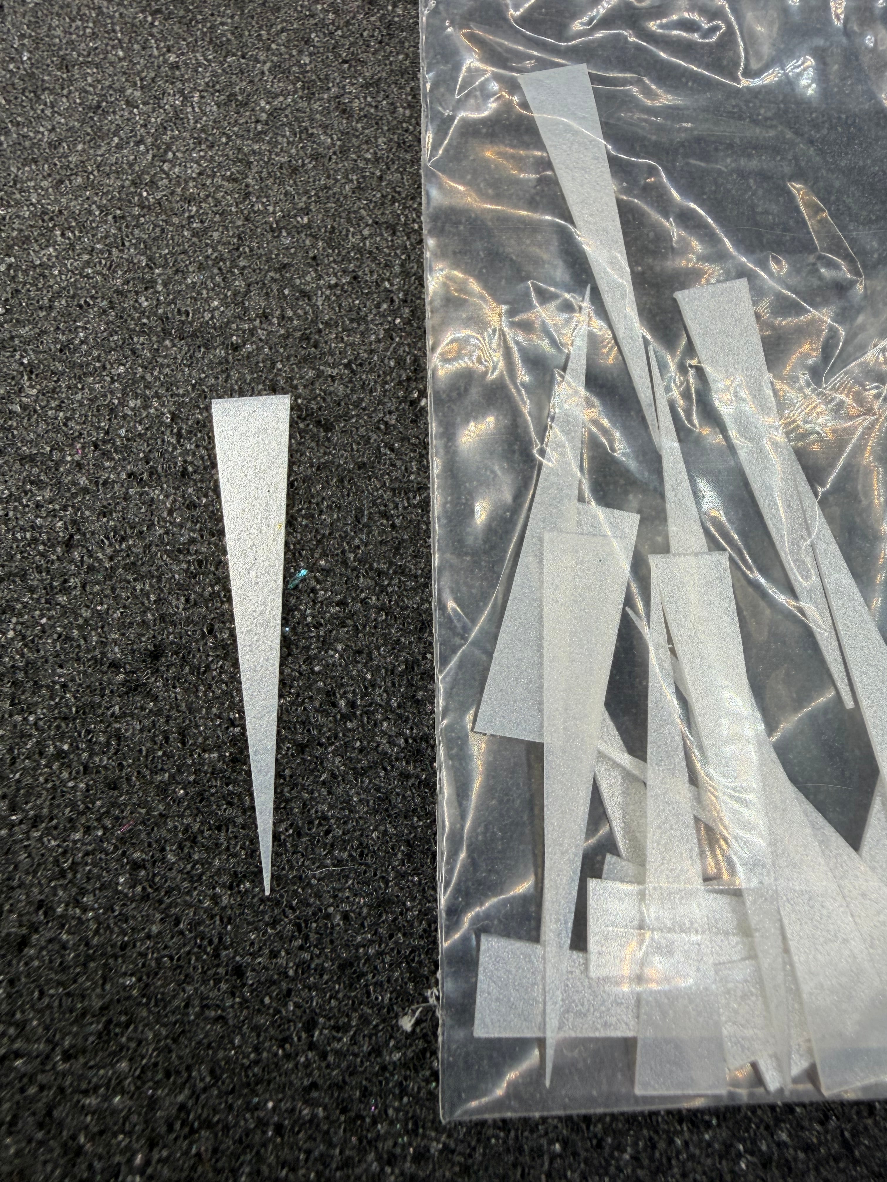 Silicone Wedge Tail (25 pk)